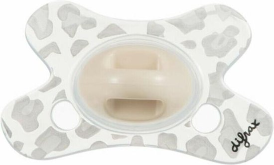 Difrax Fopspeen Natural - 0-6 maanden - Ocean/Lavender/Bubble gum/Vanilla van Merkloos
