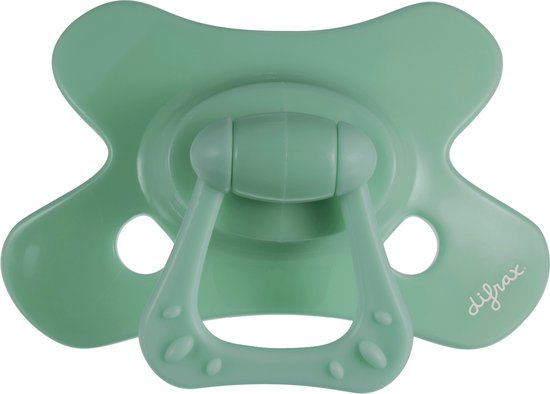 Difrax Fopspeen - Natural - 12+ maanden - Siliconen - Sage - 1 stuk van Difrax