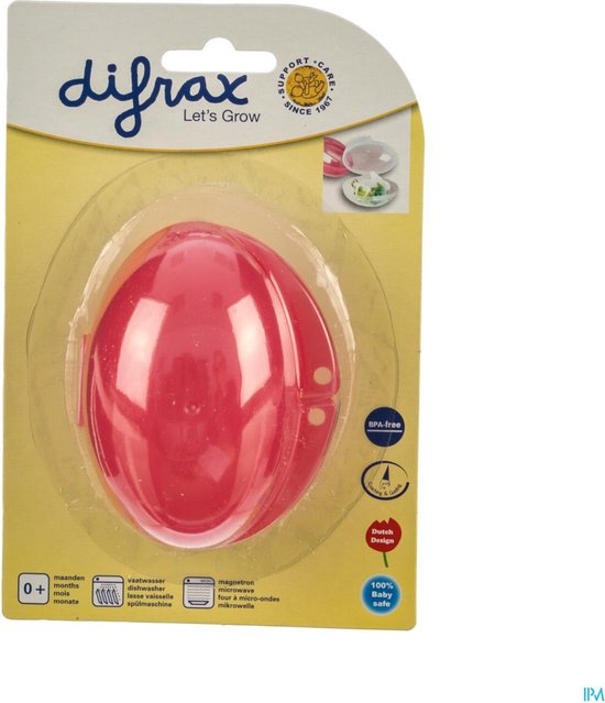 Difrax - Fopspeen Steriliseer Ei - Wit van Difrax