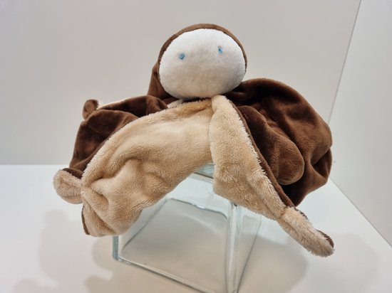 Difrax - Knuffeldoek - Soft - Bruin van Difrax