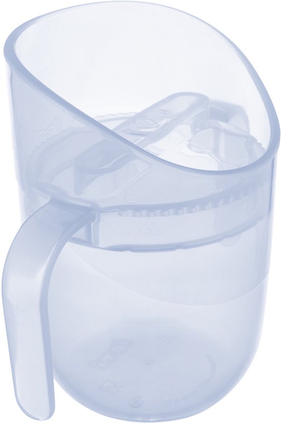Difrax LOVI Genius Oefenbeker - 130 ml/ 150ml - Marineblauw - 1 Stuk