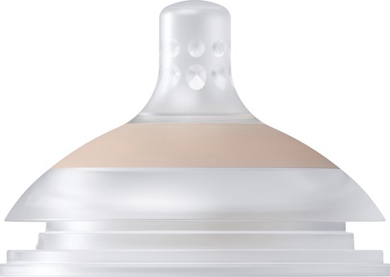 Difrax LOVI - L Flessenspeen - 9+ Maanden - voor Mammafeel fles van Difrax LOVI