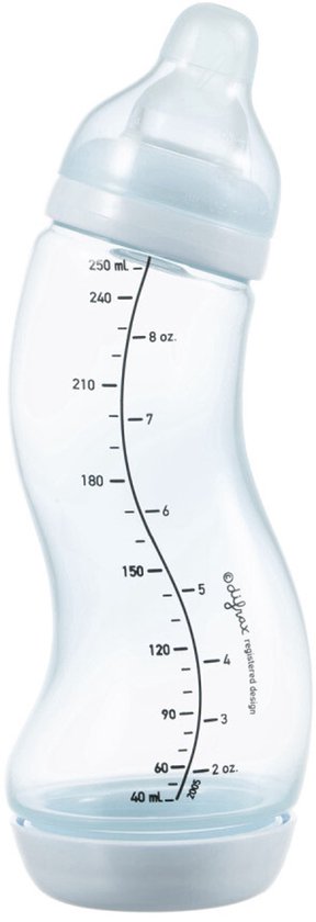 Difrax S-Fles Natural Ice - 2 x 250 ml - Voordeelverpakking van Merkloos