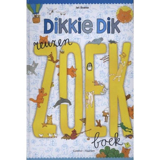 Dikkie Dik  -   Reuzenzoekboek van Dikkie Dik
