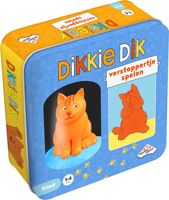 Dikkie Dik Verstoppertje - Baby- en kleuterspelletje - Met sprekende Dikkie Dik
