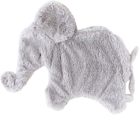 Dimpel Oscar Doudou Knuffeldoek Lichtgrijs van Dimpel