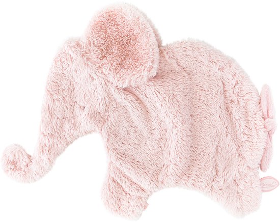 Dimpel Oscar Doudou Knuffeldoek Roze van Dimpel