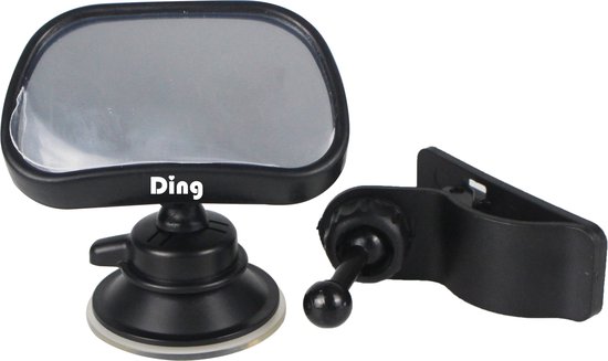 Ding 360° Verstelbare 2-in-1 Autospiegel DI-252429 van Merkloos