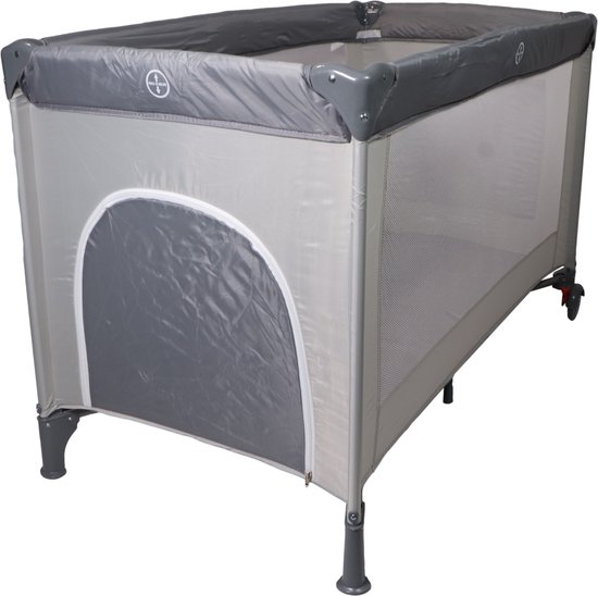Ding Deluxe Grey Campingbedje incl. Bodemverhoger van Merkloos