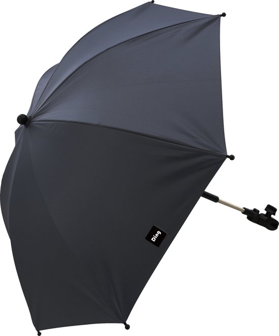 Ding Donkergrijs UV Buggy Parasol DI-252427 van DING.