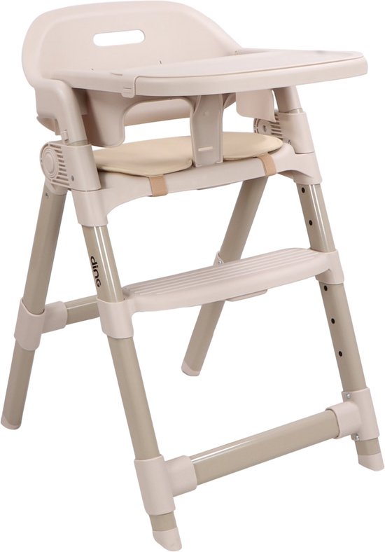 Ding Elin Taupe Inklapbare Meegroei Kinderstoel van DING.