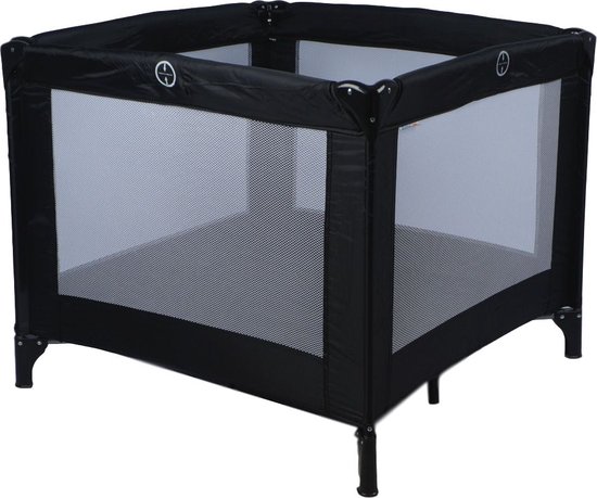 Ding Inklapbare Box - Zwart - Compacte Box - Inclusief draagtas van DING.