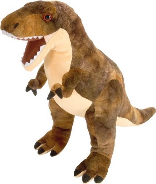 Dino Pluche T-Rex 25 cm - Speelgoed Dinosaurus voor Kinderen