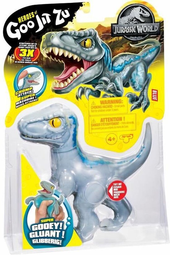 Dinosaur Moose Toys Dino Blue Jurassic World 14 cm van Dino.