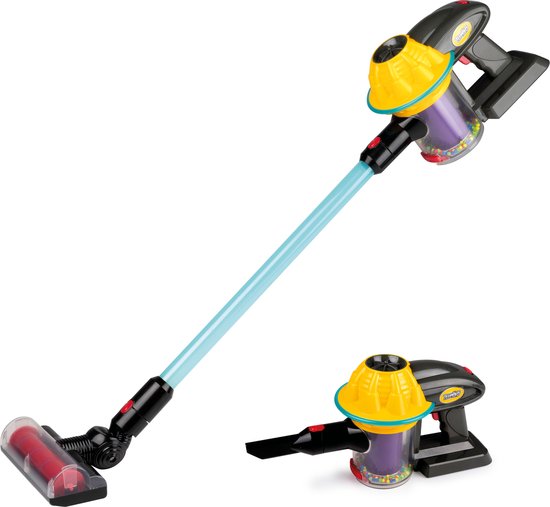 Dirt Devil Speelgoed Stofzuiger – Kinder Stofzuiger met Werkende Zuigmond – Kinderstofzuiger met Licht en Geluid – Speelgoedstofzuiger voor Jongens en Meisjes van Merkloos