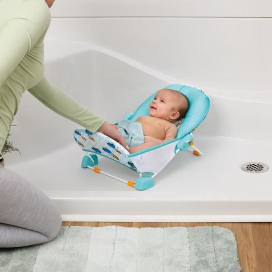 DISNEY BABY - NEMO - Opvouwbaar babybadzitje, blauw