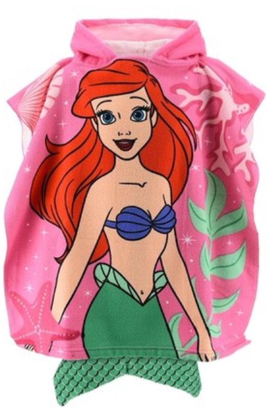 Disney De kleine Zeemeermin Ariel - Badponcho - Poncho van Disney