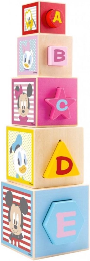 Disney Mickey Houten Stapeltoren TY839 van Disney