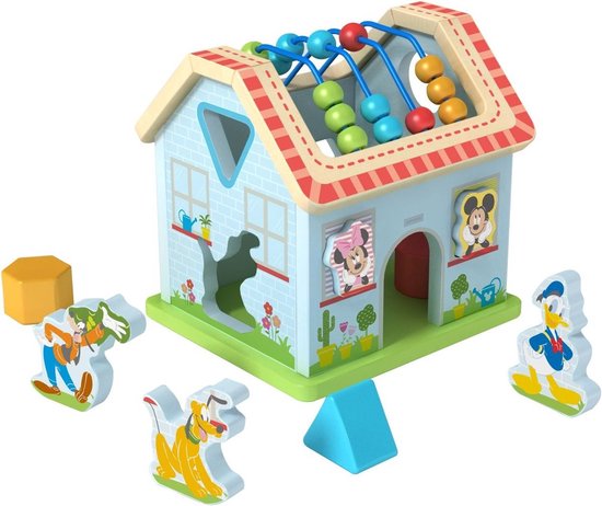 Disney Mickey Mouse Houten Activiteiten Speelhuisje TY050 van Disney