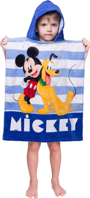 Disney Mickey Mouse Poncho Pluto - 50 x 115 cm - Multi van Disney