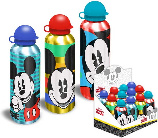 Disney Mickey Mousse Aluminium Drinkfles - 500 ml van Disney