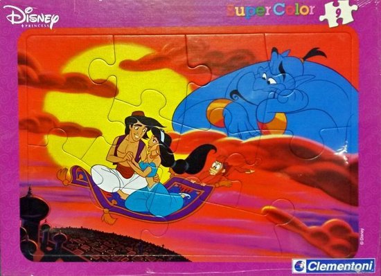 Disney Princess - Puzzel 9 stukken - Aladdin van Disney