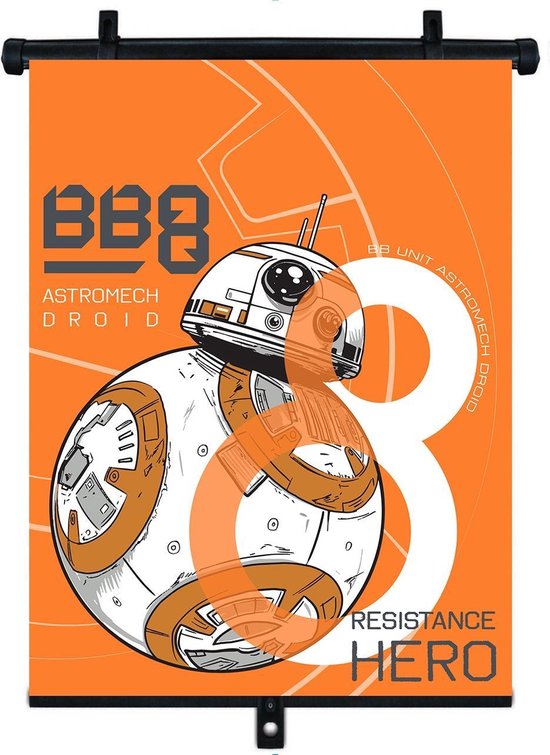 Disney Rolgordijn Star Wars Bb8 44 X 35 Cm Oranje van Disney