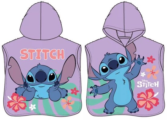 Disney Stitch Bad Poncho 60 x 60cm