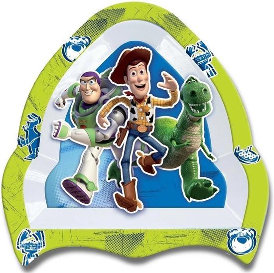 Disney Toy Story bord melamine - feestbordjes - 12 stuks van Disney