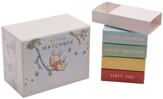 Disney Winnie the Pooh Matchbox Keepsake Box - Bewaardoos - Kraamcadeau van Disney