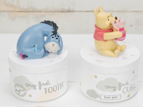 Disney Winnie the Pooh tanden en haarlokdoosje