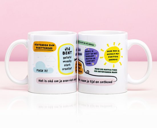Ditverzinjeniet.nl Motiverende Mok van Ditverzinjeniet.nl