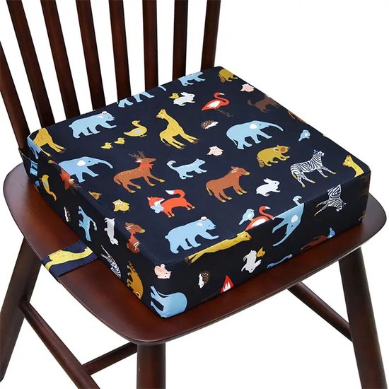 DIVERZA Stoelverhoger – Zitkussen Tafel – Verhoogkussen – 9 cm hoog – Stoelverhoger voor kinderen – Zitverhoger – Stoelverhoger eettafel – Peuter - van $