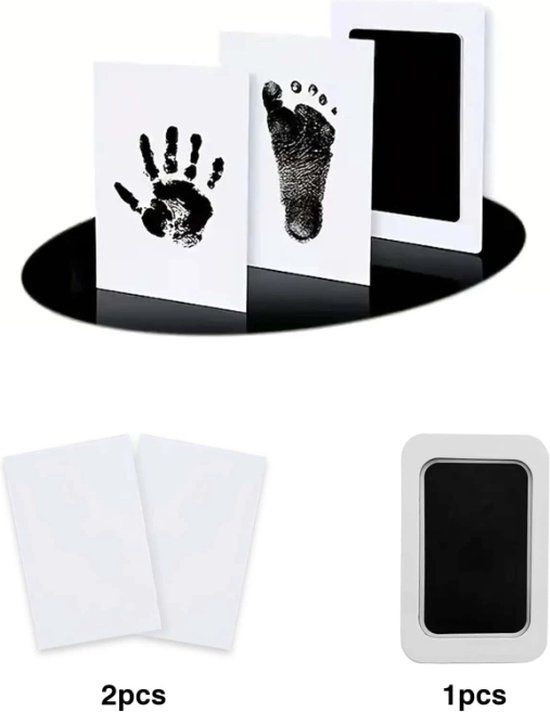 DIY Baby Hand- en Voetafdrukset - casting - Kit - Voetprint - niet sticky van Casting Keepsakes