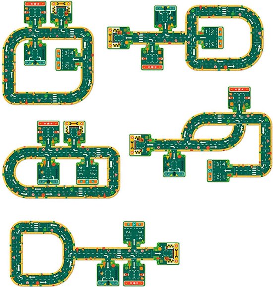 Djeco Autoweg Puzzel | Puzzel voor kinderen van Djeco