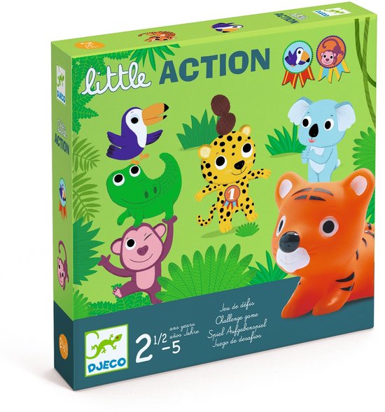 Djeco Little Action Uitdagingsspel - Fijne motoriek & behendigheid - 2,5+ jaar