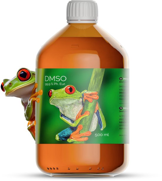 DMSO 99,9 procent - dimethylsulfoxide Ph. Eur. onverdunde kwaliteit - 100ml, 500ml, 1000ml - veelzijdig gebruik - amberkleurige glazen fles - geen toe