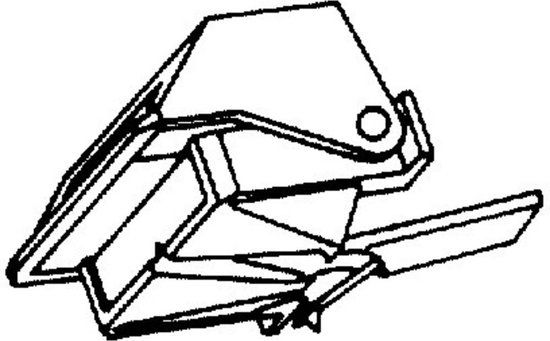 DN 352 VN 35 E HiFi-platenspelernaald van Dual