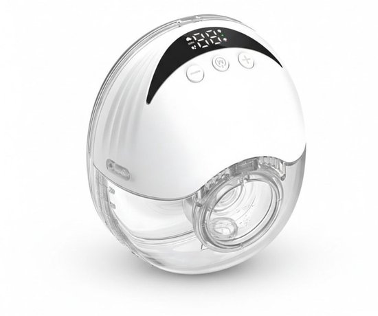 DnA® Borstkolf - Handsfree Borstkolf - Elektrische Borstkolf - Handkolf - Draadloze Borstkolf - Wit - 18cm x 14cm x 8cm