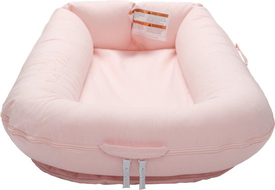 DockAtot Deluxe+ Pink Blossom Roze Chambray nieuw 2023 - babynestje - ademend materiaal - 0 tot 8 maanden van Merkloos