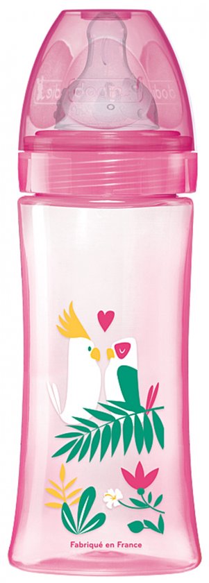 Dodie Zuigfles Initiatie+ Roze Danser 330ml