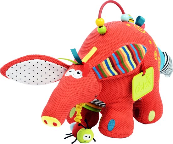 Dolce Activiteitsknuffel - One Size - Aardvark van Dolce