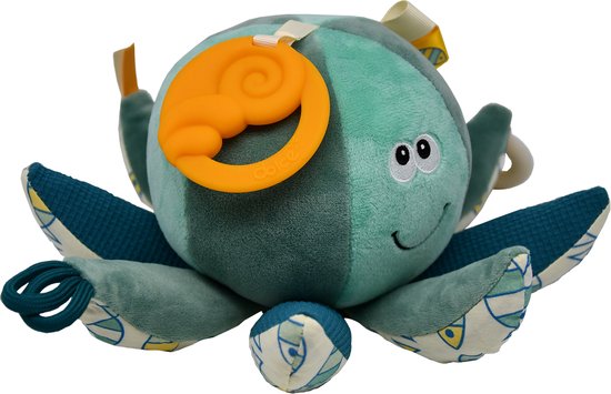 Dolce Toys speelgoed Ocean activiteitenknuffel - Octopus Octo van Dolce