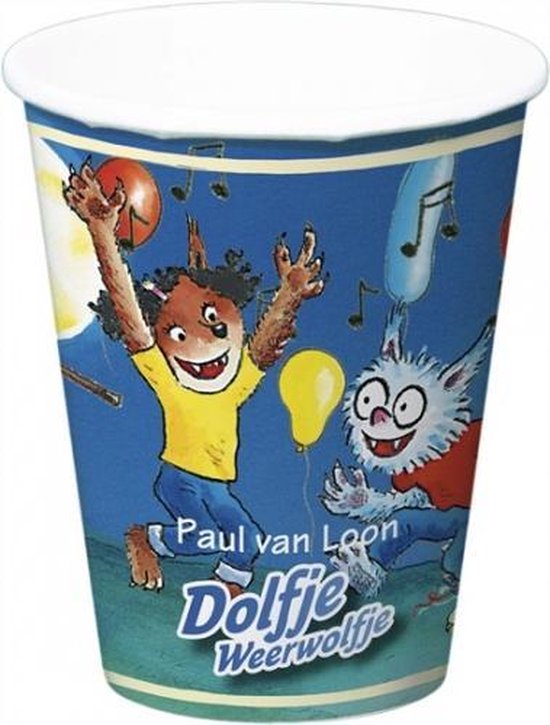 Dolfje Weerwolfje Bekertjes 200 Ml: 8 Stuks van Dolfje Weerwolfje