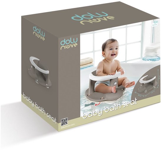 Dolu Badring Baby - Anti-Slip - Steengrijs van Merkloos