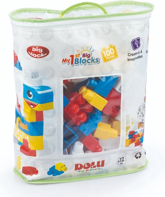 Dolu My First Big Blocks 100 Blokken van Dolu
