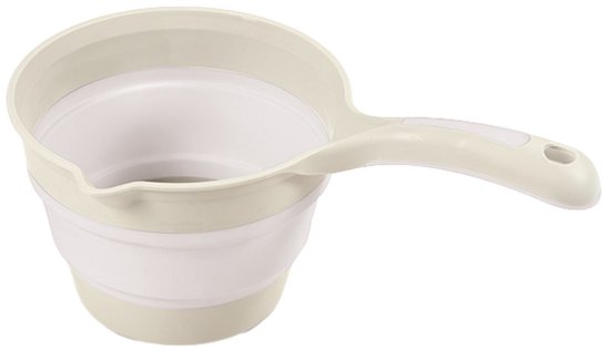 Dolu Relax Beige Opvouwbare Spoelbeker van Merkloos