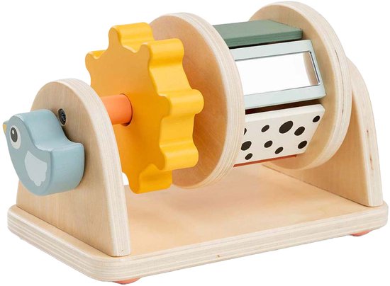 Done By Deer Birdee Activiteiten Spinner - Colour Mix van Done by Deer