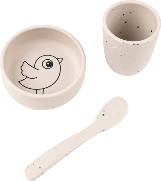 Done by Deer Birdie first meal set Zand van Done by Deer