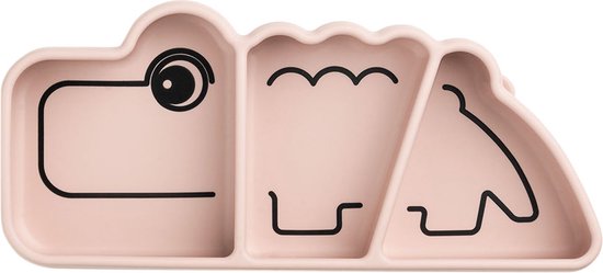 Done by Deer Croco Anti-Slip Bord - Powder van Done by Deer